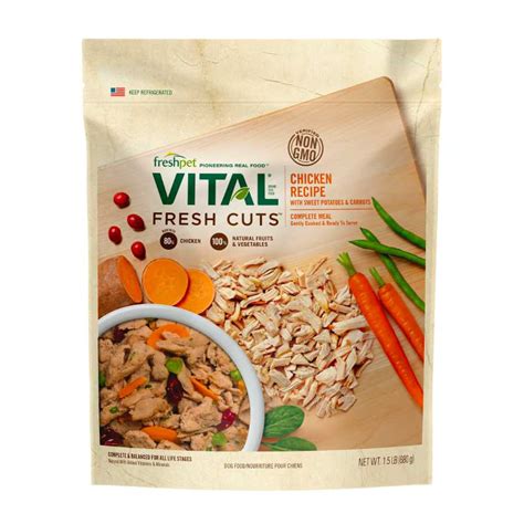 Freshpet Vital Fresh Cuts Shredded Chicken Dog Food - Pet Ark - New ...