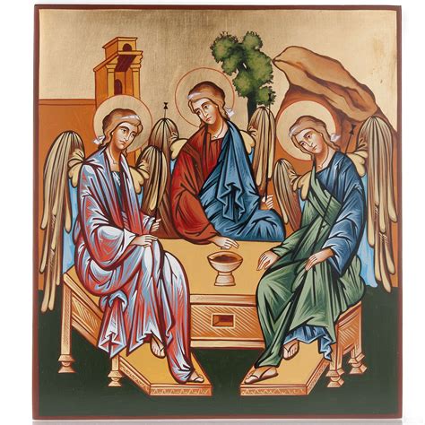 Holy Trinity icon 40x45cm, Romania | online sales on HOLYART.co.uk