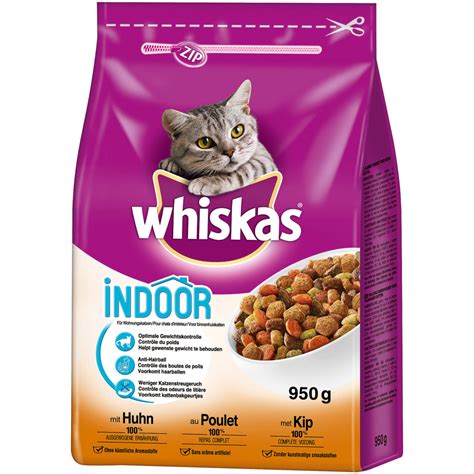 Buy Whiskas Indoor Dry Cat Food (950g) cheaply | coop.ch