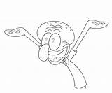Very Funny Squidward coloring Page  Download Print Or Color Online sketch template