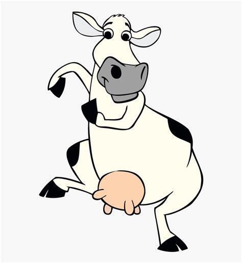 Dancing Cow - Dancing Cartoon Cow Png , Free Transparent Clipart - ClipartKey