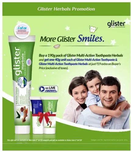 Amway Glister Toothpaste at Rs 243/piece | Amway Toothpaste in Ghaziabad | ID: 21304887712