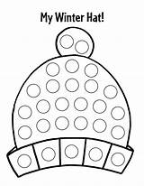 Dot Winter Do Snowman Toddler Printables Painting Preschool Printable  sketch template