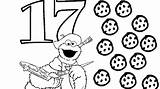 The Number 17 Coloring Page  Kids Coloring… PBS KIDS For Parents sketch template