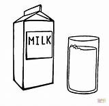 A Carton And Glass of Milk coloring Page  Free Printable Coloring Pages sketch template