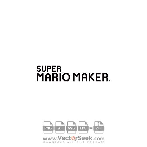 Super Mario Maker Logo Vector - (.Ai .PNG .SVG .EPS Free Download)