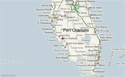 Port Charlotte Florida Map - Map Of Zip Codes