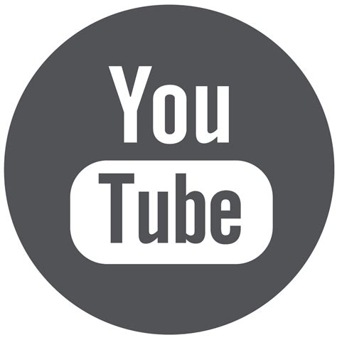 Circle Transparent Youtube Logo Png - de