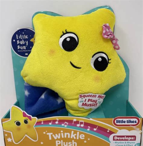 Little Tikes Baby Bum Twinkle Star Soothing Plush Toy for sale online | eBay