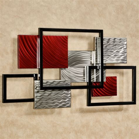 15 Best Collection of Geometric Modern Metal Abstract Wall Art
