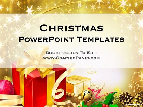 Christmas PowerPoint Template – GraphicPanic