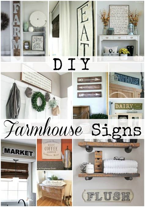 DIY Farmhouse Signs | Refresh Restyle