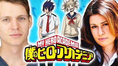 My Hero Academia's Voice Actors for Toga & Tamaki 🎙️ Leah Clark & Aaron Dismuke 💥 Anime ...