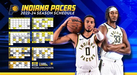 Indiana Pacers 2023-24 Schedule