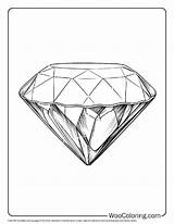 100  Diamond coloring pages Free PDF To Print Woo Coloring sketch template