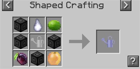 [Custom Recipe] Watering Can (Reinforced) - Infinity Modpack ...