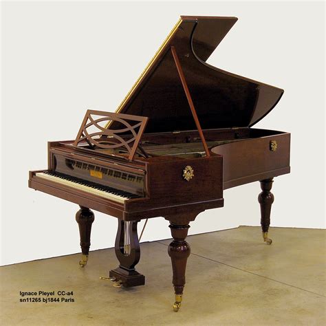 communiqué de presse - The discovery of a Pleyel grand piano played by Chopin