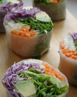 Veggie Rolls | Wrapped with rice paper | Vegan Feast Catering | Flickr