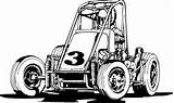 Micro Midget Race Car Plans Sketch Coloring Page sketch template