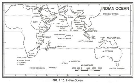 Indian Ocean: Paragraph on Indian Ocean (1147 Words)