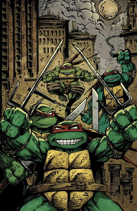 IDW TMNT 4_Cover B Art_Eastman | TMNT: A Collection