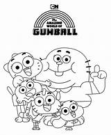 Gumball Coloring Pages  Best For Kids Libri Da sketch template