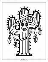 65  Cactus Coloring Pages For Kids & Adults Free Printable PDFs sketch template