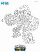 Free Printable Skylander Giants Coloring Pages sketch template
