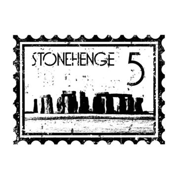 Vector Illustration Of Single Stonehenge Icon Stonehenge Neolithic Stone Vector, Stonehenge ...