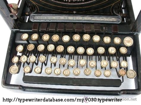 1914 Remington 11 on the Typewriter Database