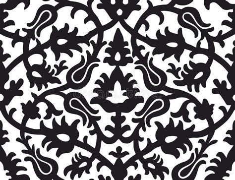 Russian Traditional Floral Ornamental Pattern Stock Vector - Illustration of floral, flowers ...