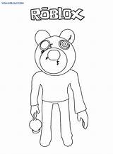 Piggy Tigry Coloring Pages sketch template