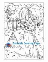Gypsy Caravan Wagon Coloring Pages sketch template