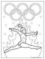 20 Gymnastics Coloring Pages Free PDF Printables In 2024  Sports sketch template