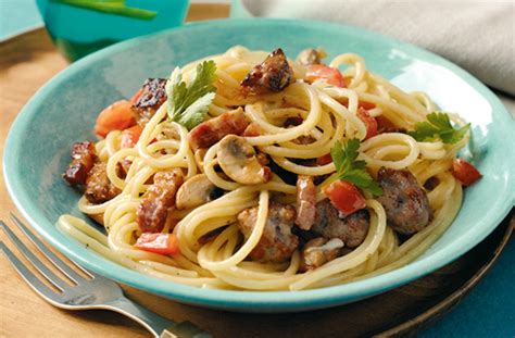 Chicken, Bacon And Mushroom Carbonara | Italian Recipes | GoodtoKnow