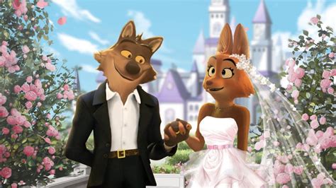 The bad guys Wedding Mr. Wolf and Diane Foxington Glow Up ...