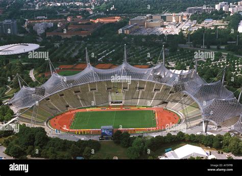 Germany Munich Olympic stadium Stock Photo - Alamy