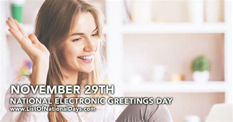 NATIONAL ELECTRONIC GREETINGS DAY