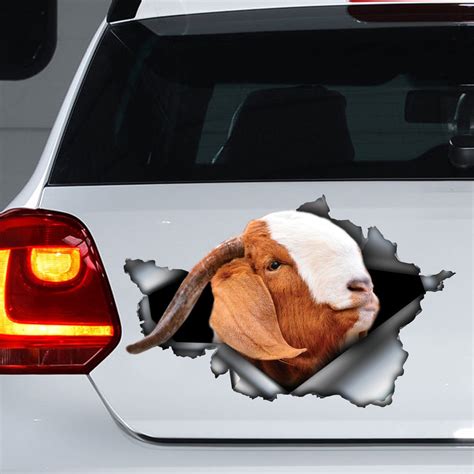 Boer Goat Car Decal, Boer Goat Magnet, Boer Goat Sticker, Farm Decal - Etsy