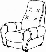 Armchair Coloring Pages sketch template