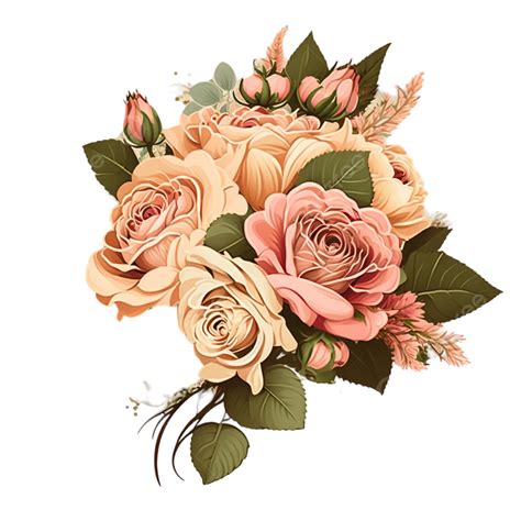 Natural Pink Rose Flower Free Psd, Floral Watercolor, Rose, Pink PNG Transparent Clipart Image ...