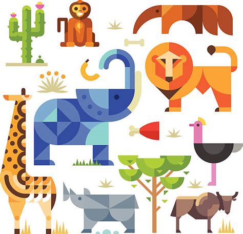 Geometric Animals Illustrations, Royalty-Free Vector Graphics & Clip ...