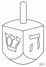 Dreidel coloring Page  Free Printable Coloring Pages sketch template