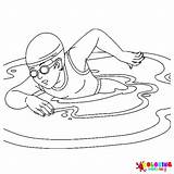 28 Swimming Coloring Pages  ColoringPagesOnlycom sketch template
