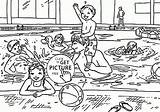 Swimming Coloring Pages To Print  Home sketch template