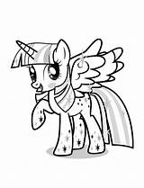 Coloriage Twilight Sparkle De My Little Pony  Télécharger Et Imprimer sketch template