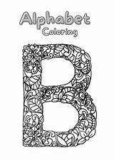 Alphabet Coloring Pages Printable Book A Z PDF sketch template