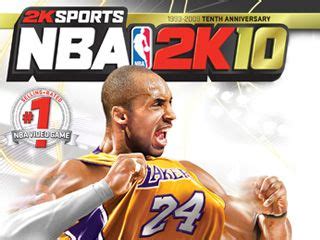 NBA 2K10 (2009) box cover art - MobyGames