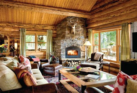 FAMILY ROOMS Everyone Loves – Log Cabin Homes Magazine