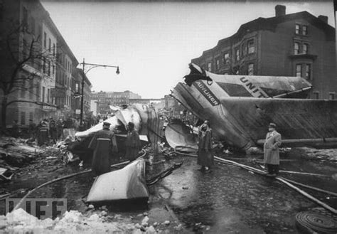 The Park Slope Plane Crash: Rare Photos From the 1960 New York Airplane Disaster ~ Vintage Everyday